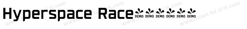 Hyperspace Race字体转换